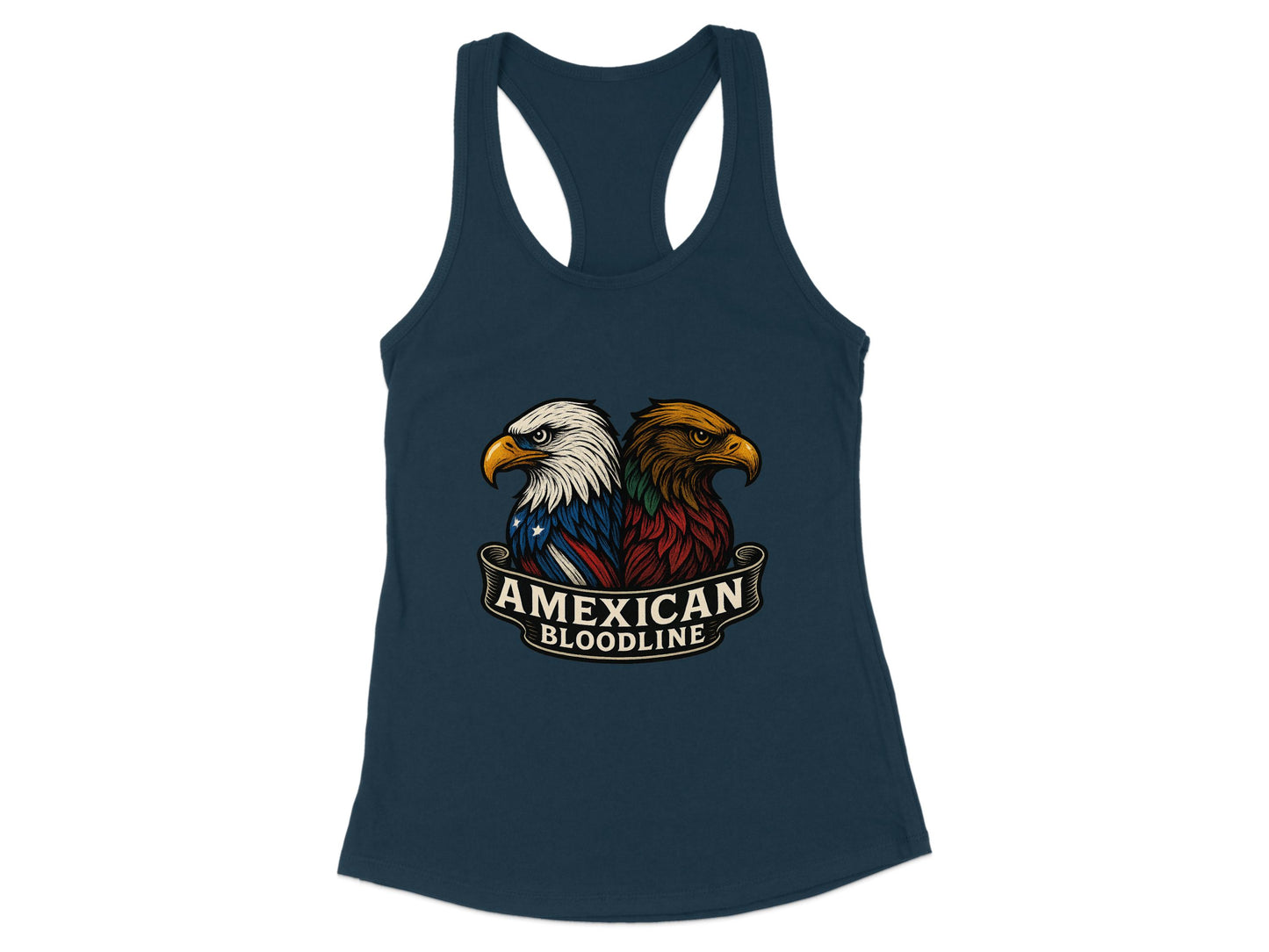 Amexican Bloodline Dual Eagle Graphic Tank Top product