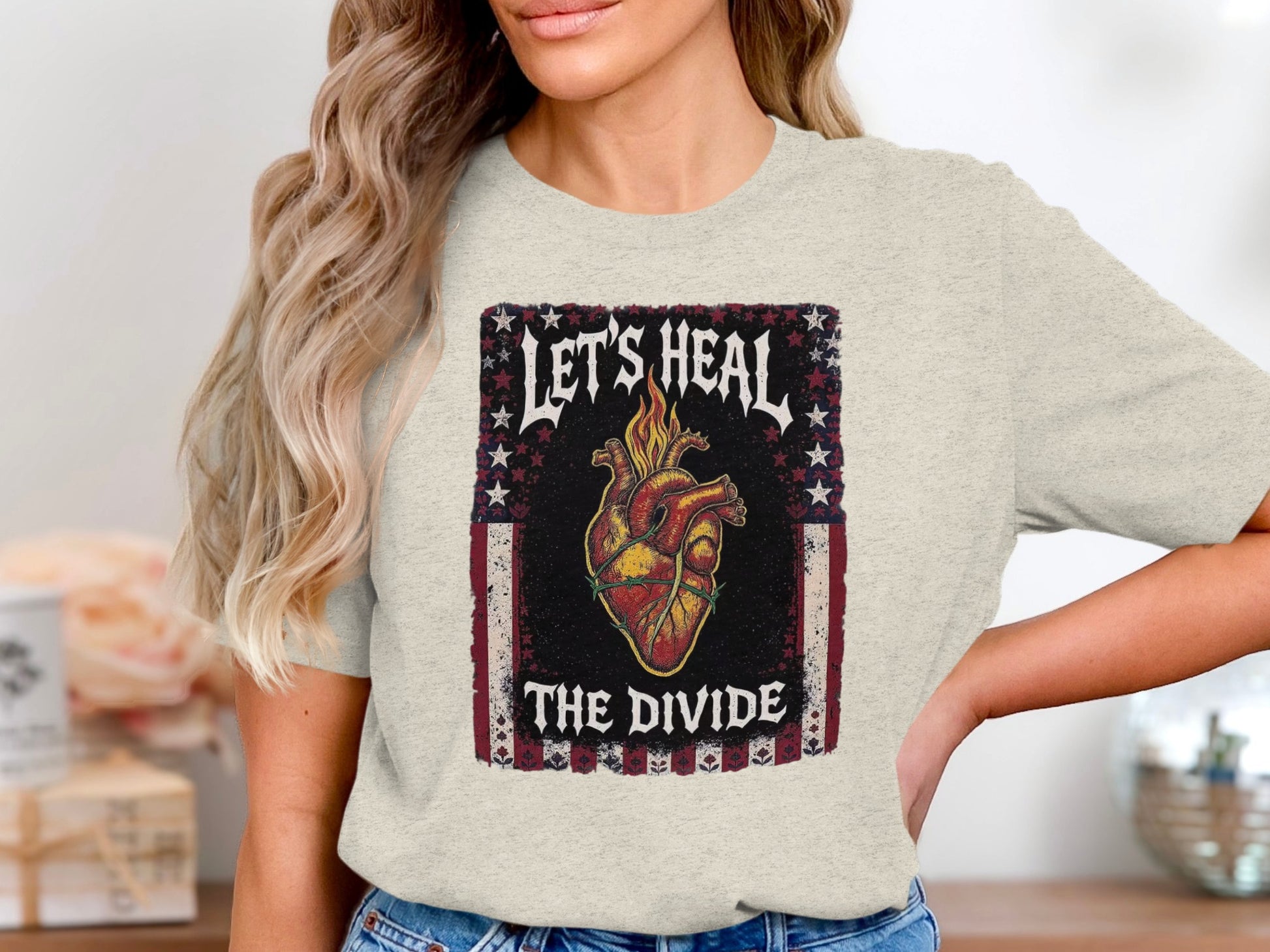 Let's Heal The Divide Graphic T-Shirt product