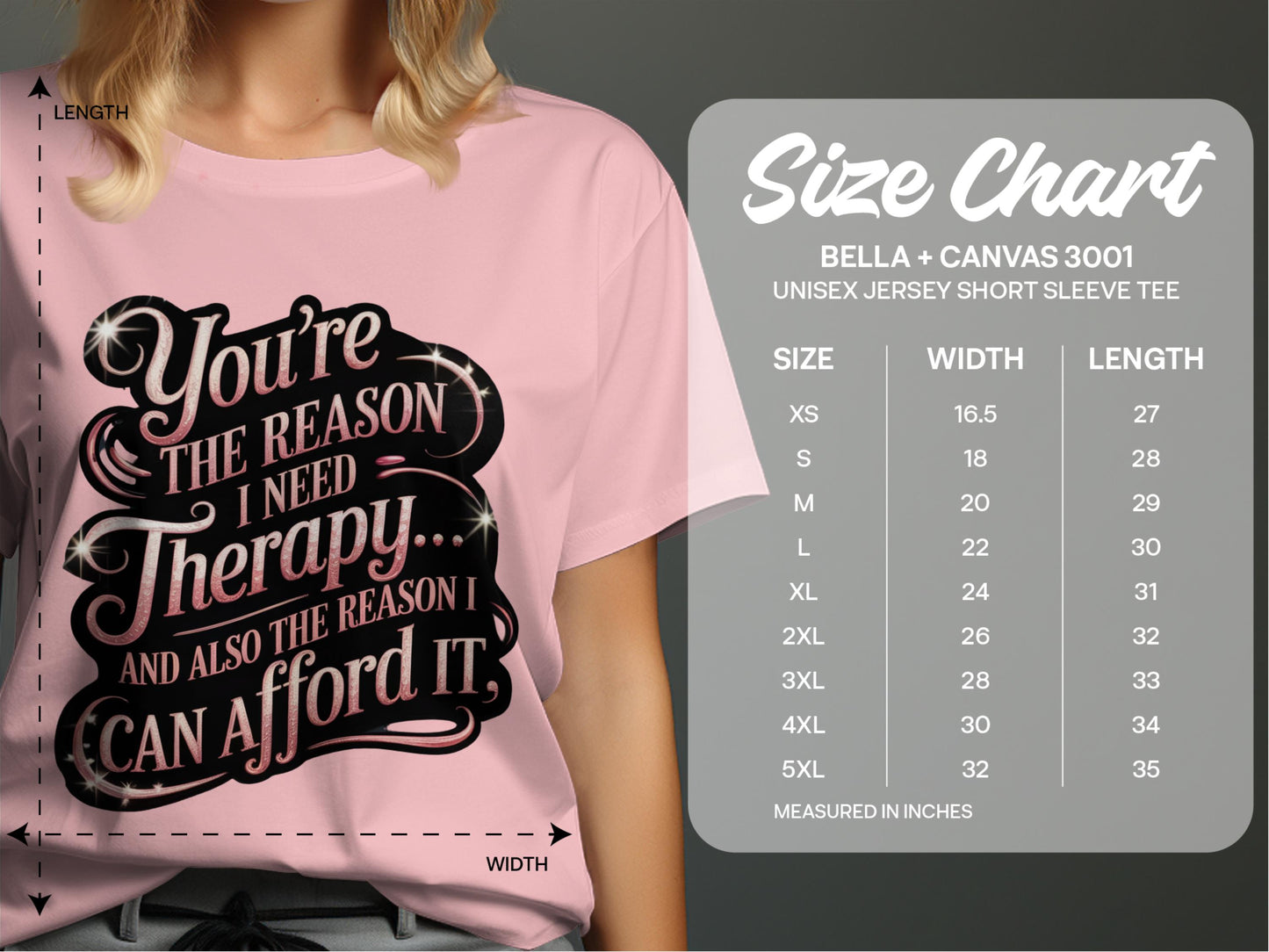 You're The Reason I Need Therapy Short Sleeve Tee product