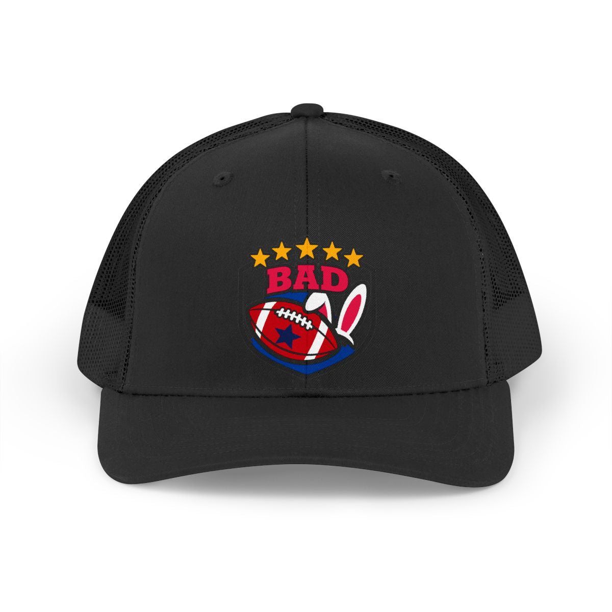 Bad Bunny Football Star Five Star Rating Hat