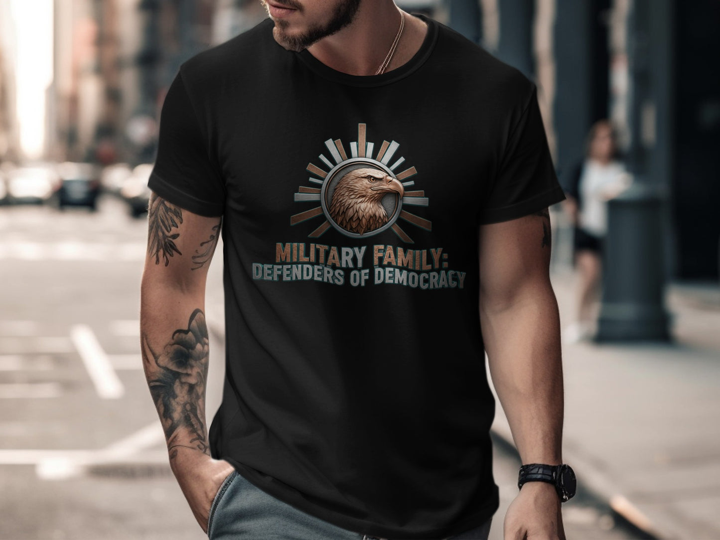 Military Family Defenders of Democracy Shirt