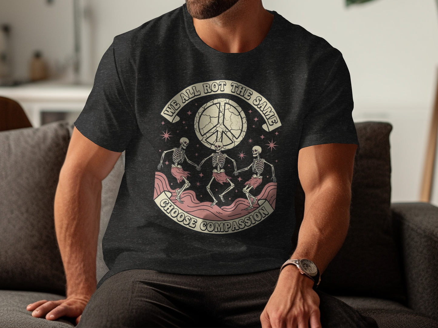 We All Rot The Same Choose Compassion T-shirt product