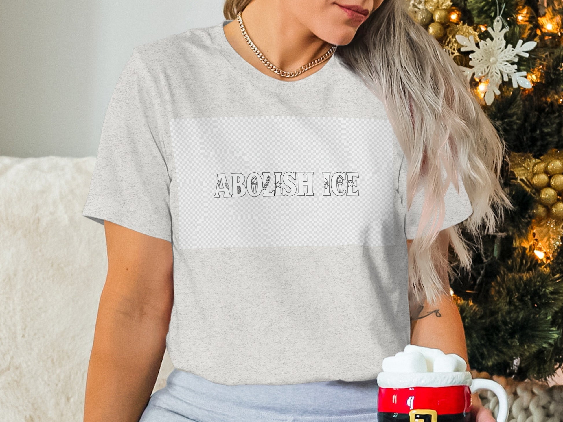 Abolish ICE Graphic Message Unisex Tee for Casual Wear