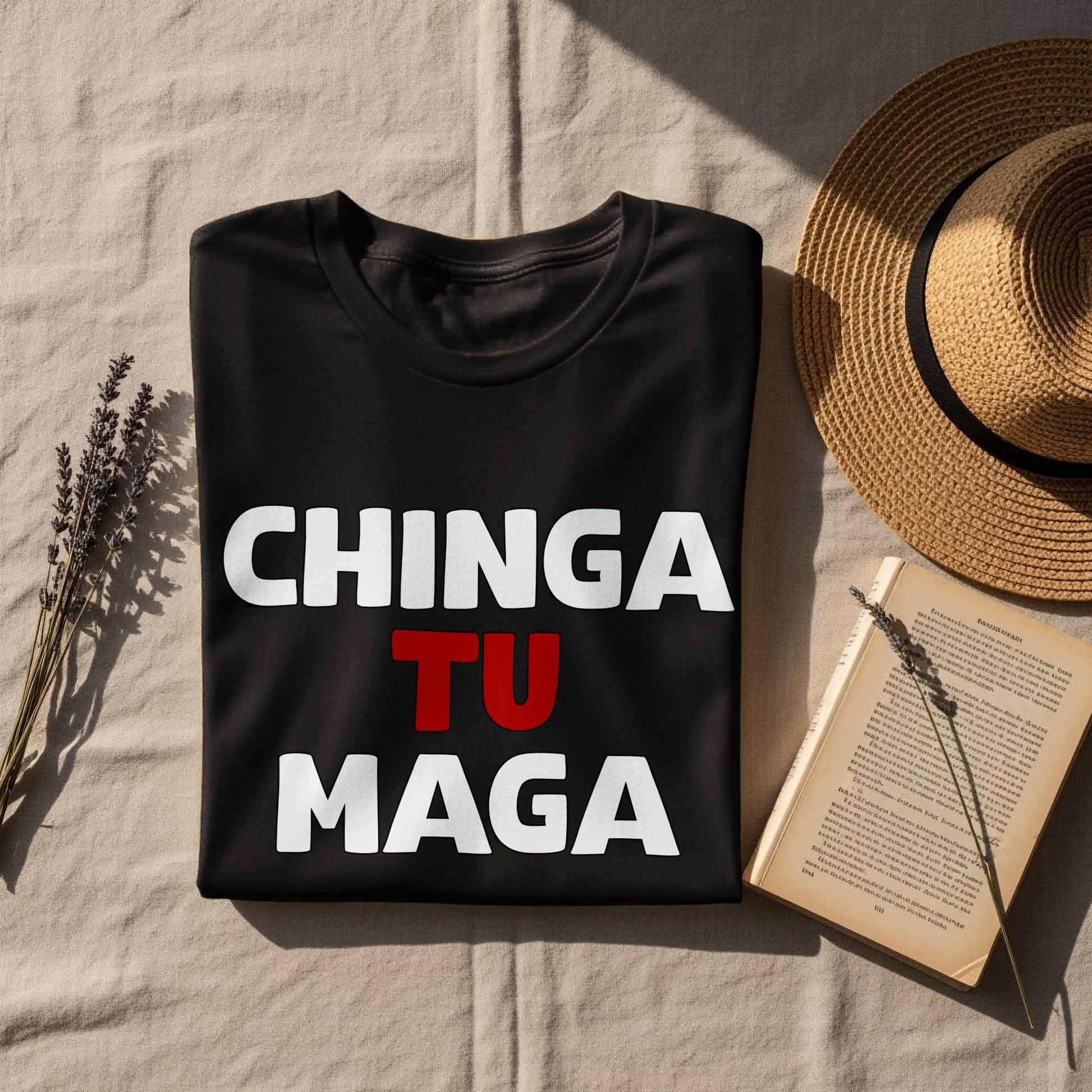 Funny Bold Text Design Shirt Hip Trendy Apparel Product