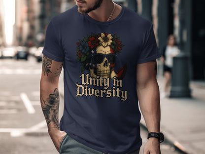 The Oath Binds To Truth Skull Design Motivational T-Shirts