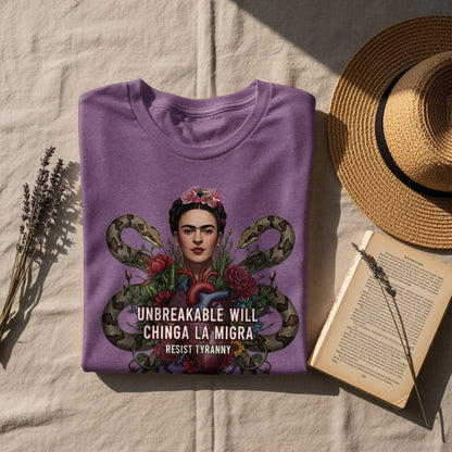 Unbreakable Will Resist Tyranny Graphic Tee product