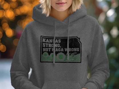 Kansas Strong Not Wrong Hoodie product