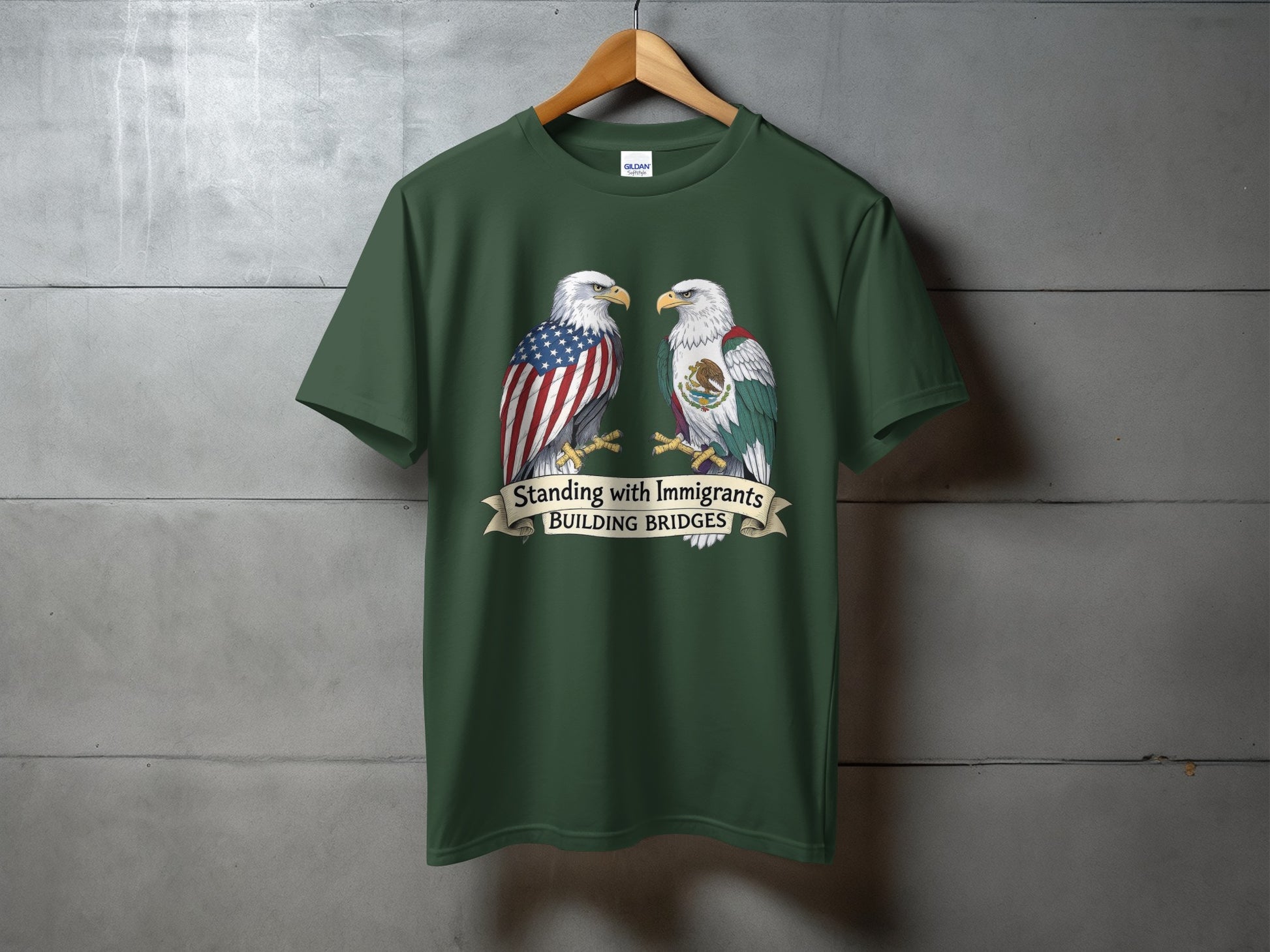 Standing with Immigrants Building Bridges product type