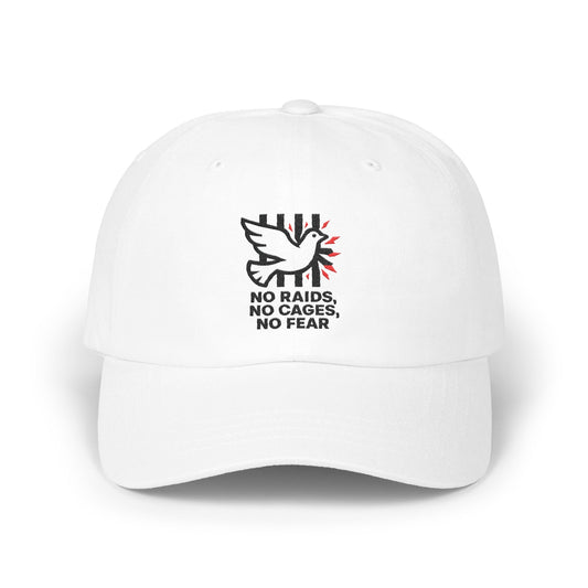 No Raids No Cages No Fear Statement Cap product