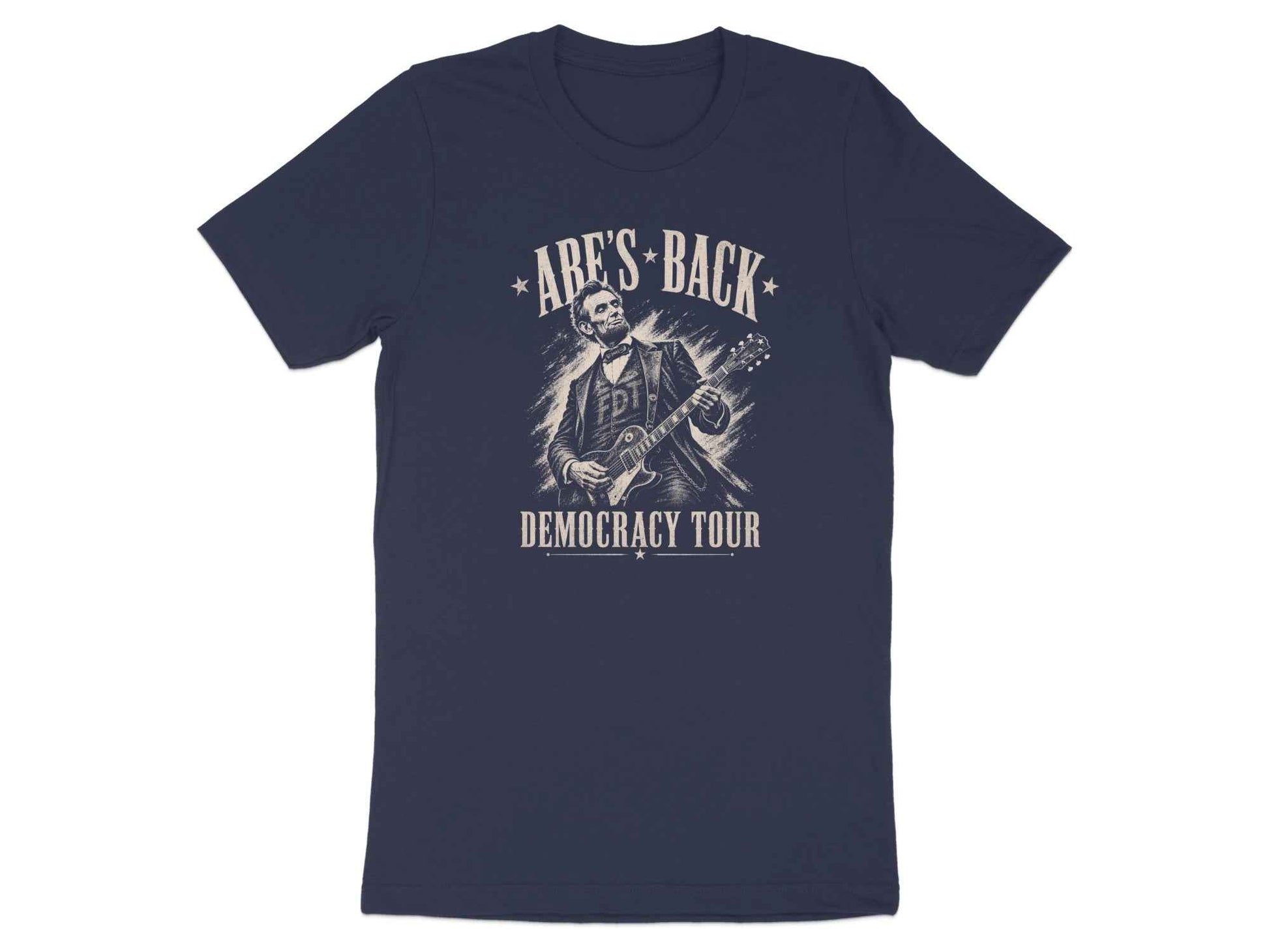 Abe's Back Democracy Tour Rocker T-Shirt