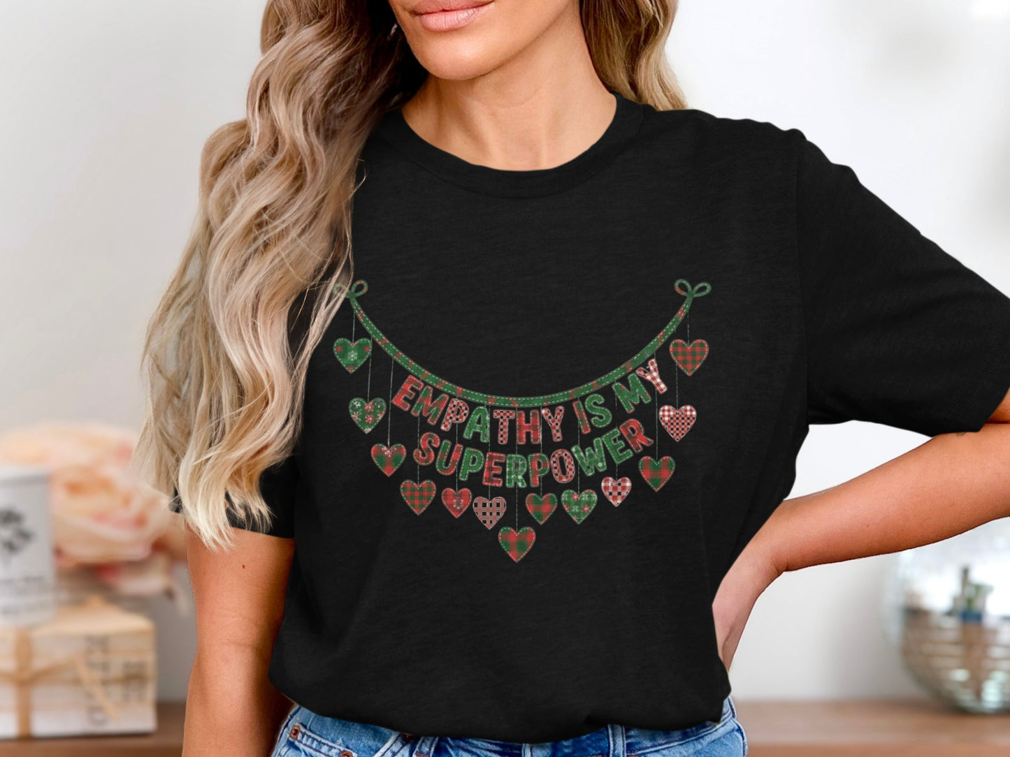 Empathy Is My Superpower Heart Shirt Product