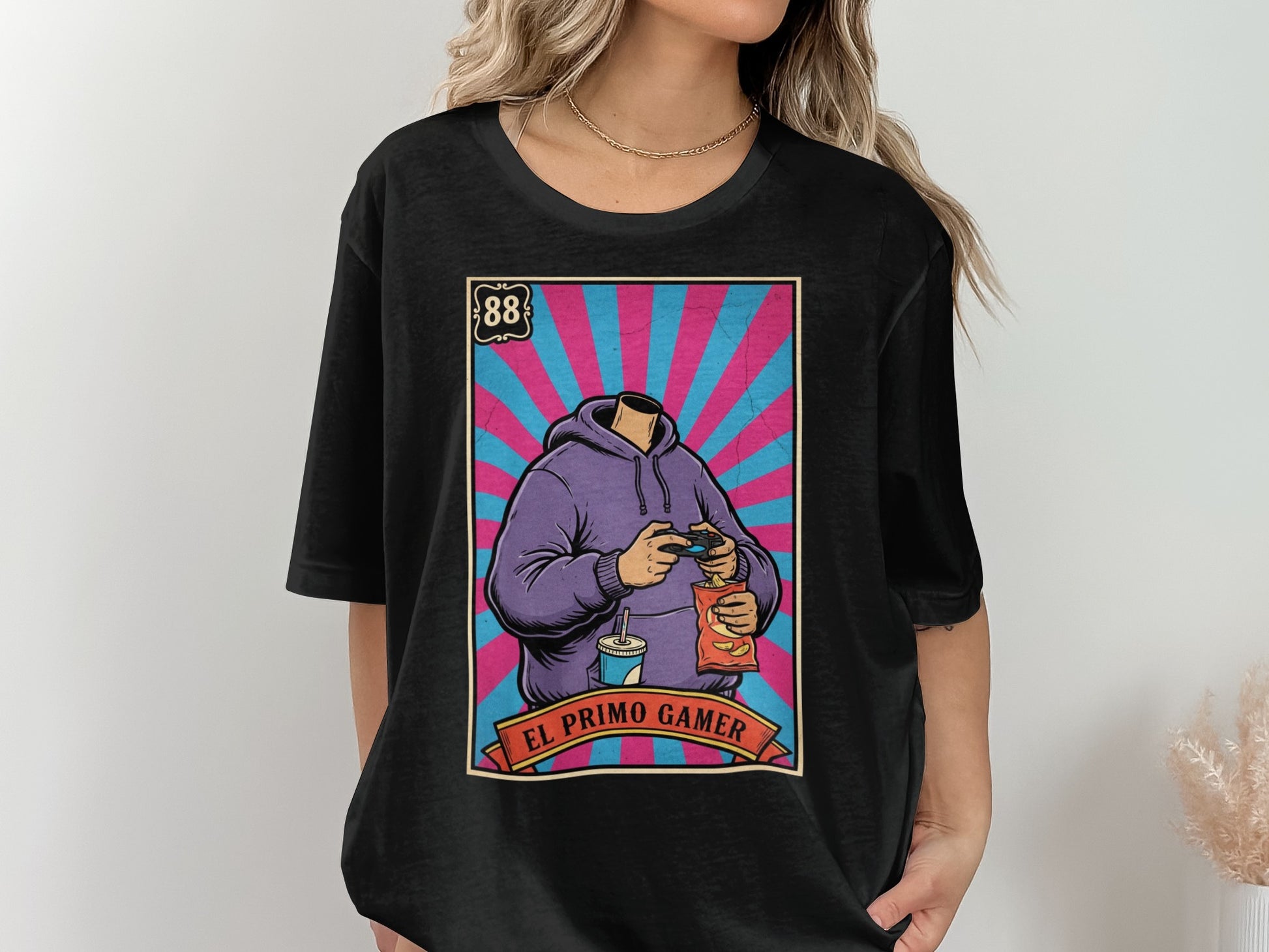 El Primo Gamer Stylish Graphic Tee Unique Shirt Product