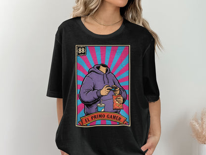 El Primo Gamer Stylish Graphic Tee Unique Shirt Product