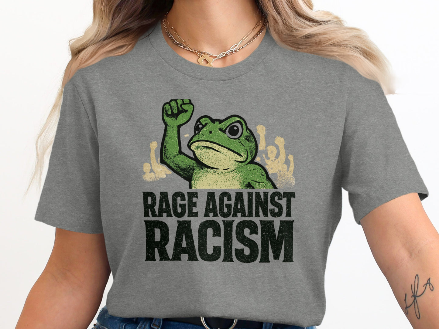 Rage Against Racism Inspirational T-Shirt