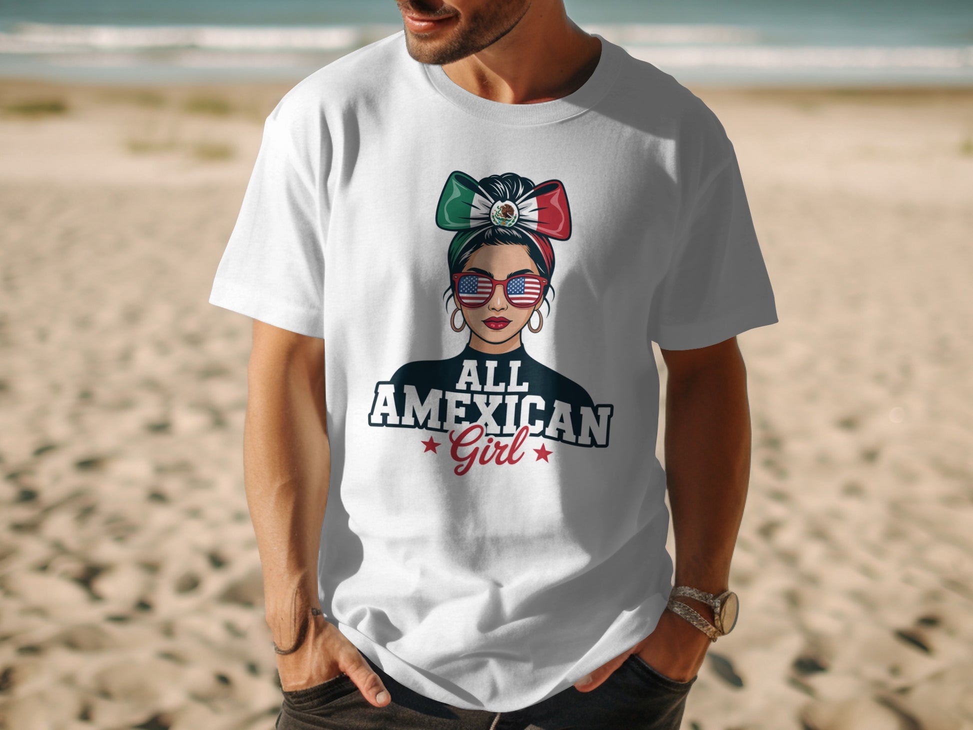 All American Girl Graphic Tee Casual T-shirt product