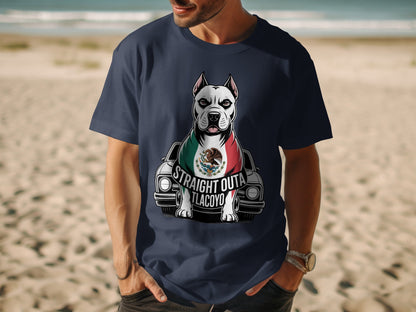 Straight Outa Tlacoyo Mexican Dog T-Shirt product type