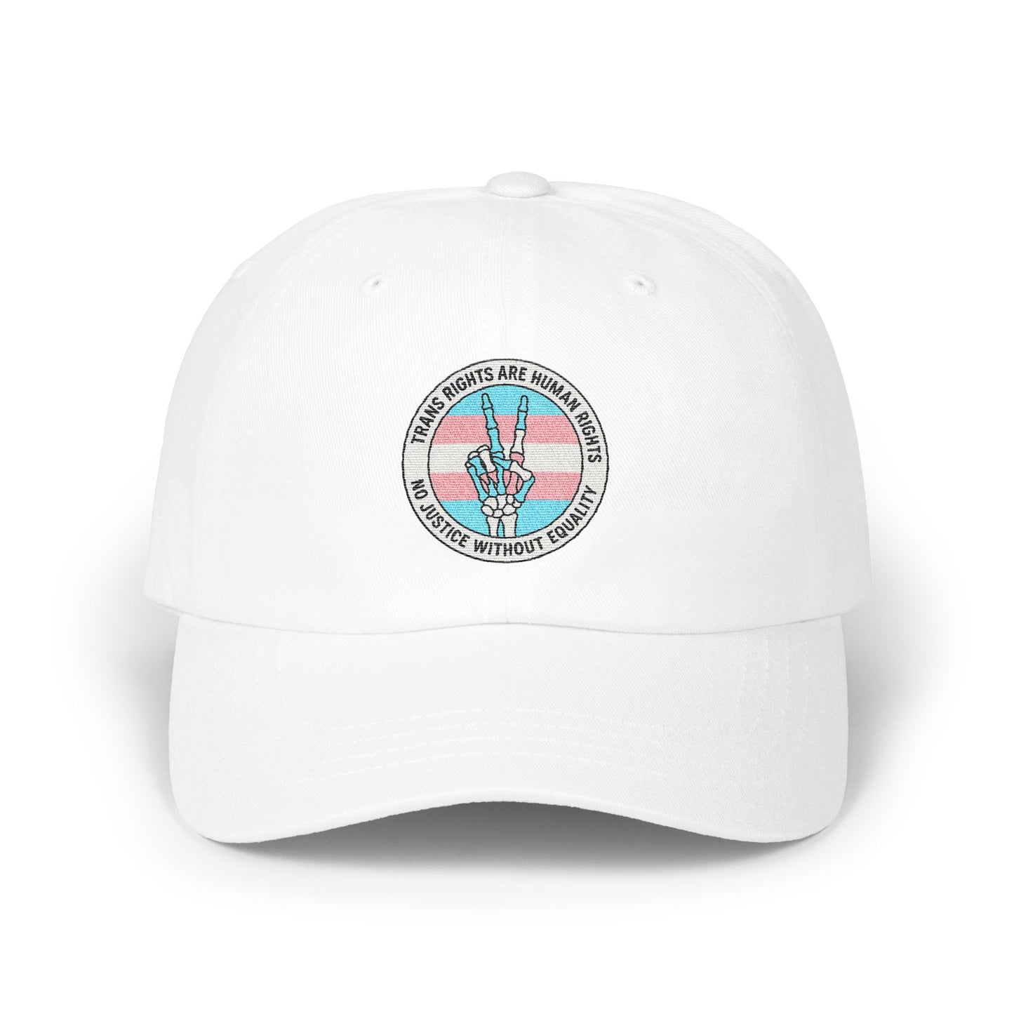 Trans Rights Embroidered Adjustable Baseball Cap product