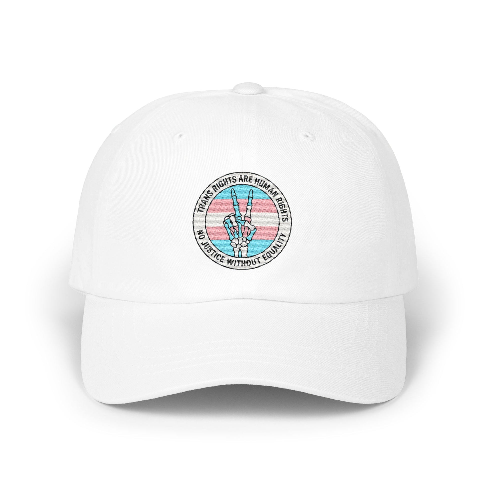 Trans Rights Embroidered Adjustable Baseball Cap product