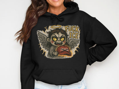 Angel Demon Hybrid Graphic Hoodie product type