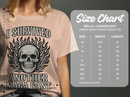 I Survived Another MAGA Rant Unisex Jersey Short Sleeve Tee