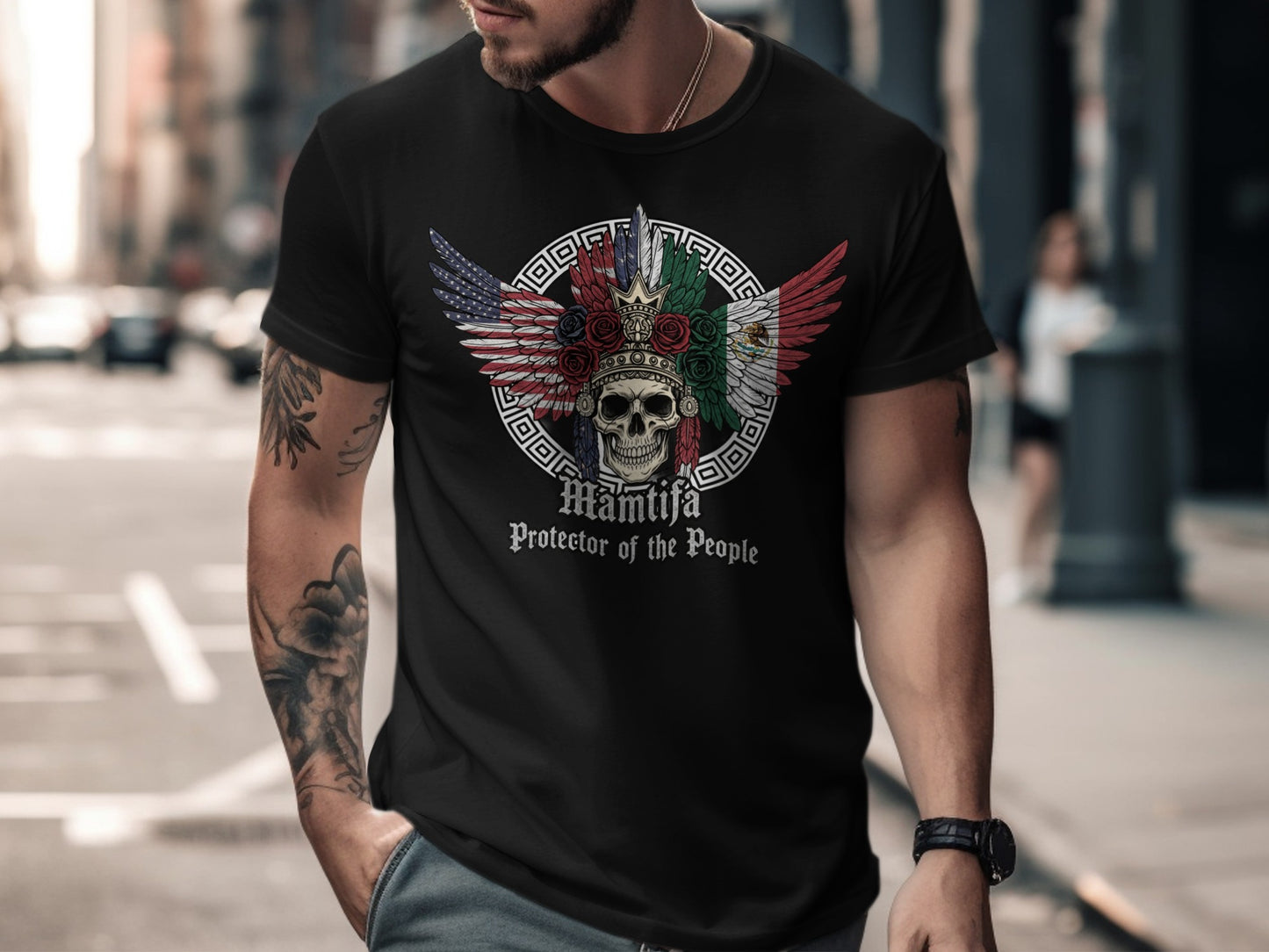 Mamifía Protector of the People graphic tee