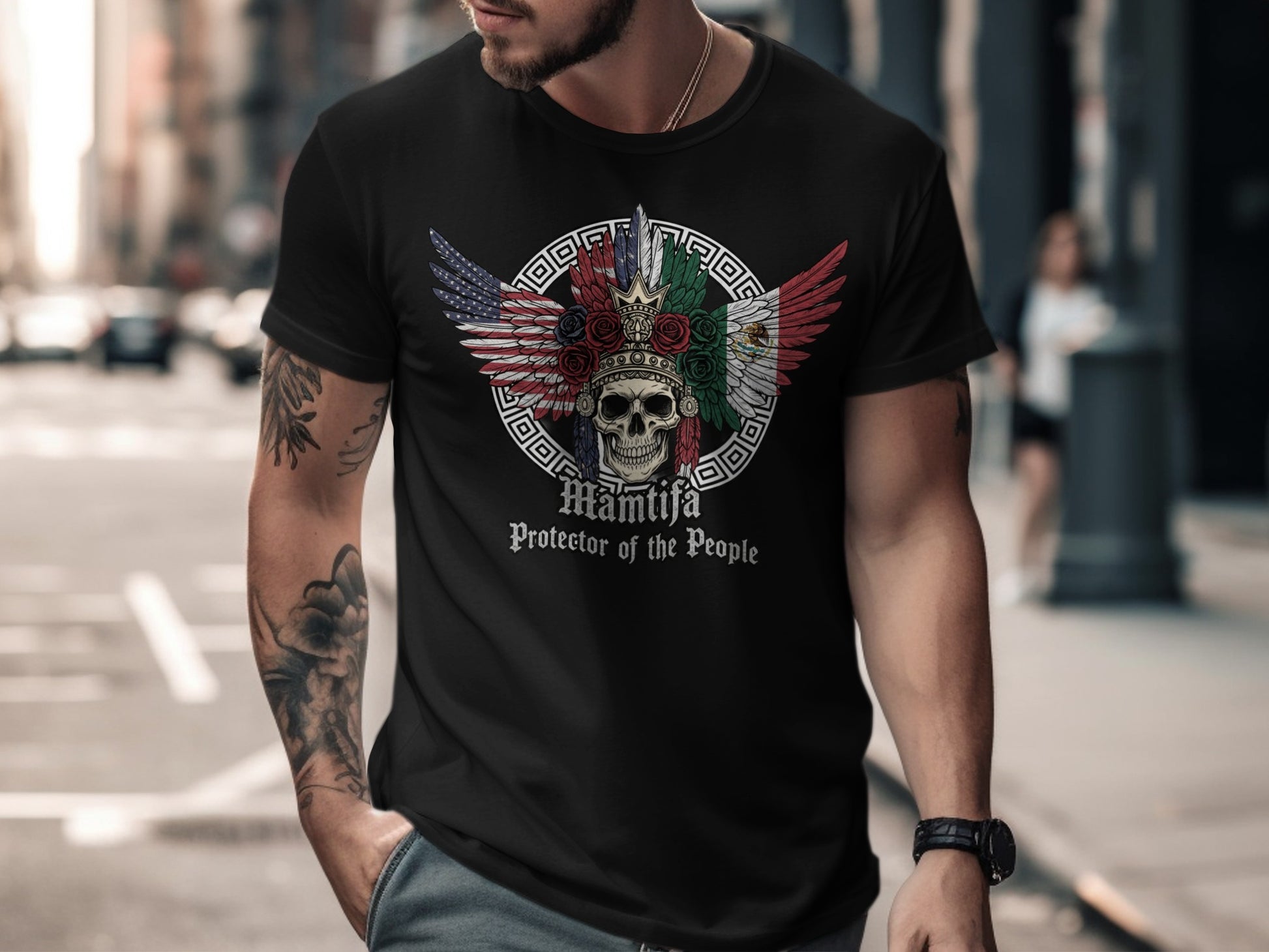 Mamifía Protector of the People graphic tee