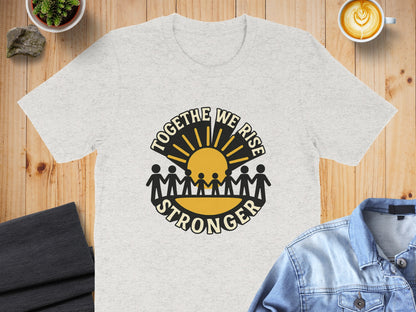 Together We Rise Stronger Graphic T-Shirt product