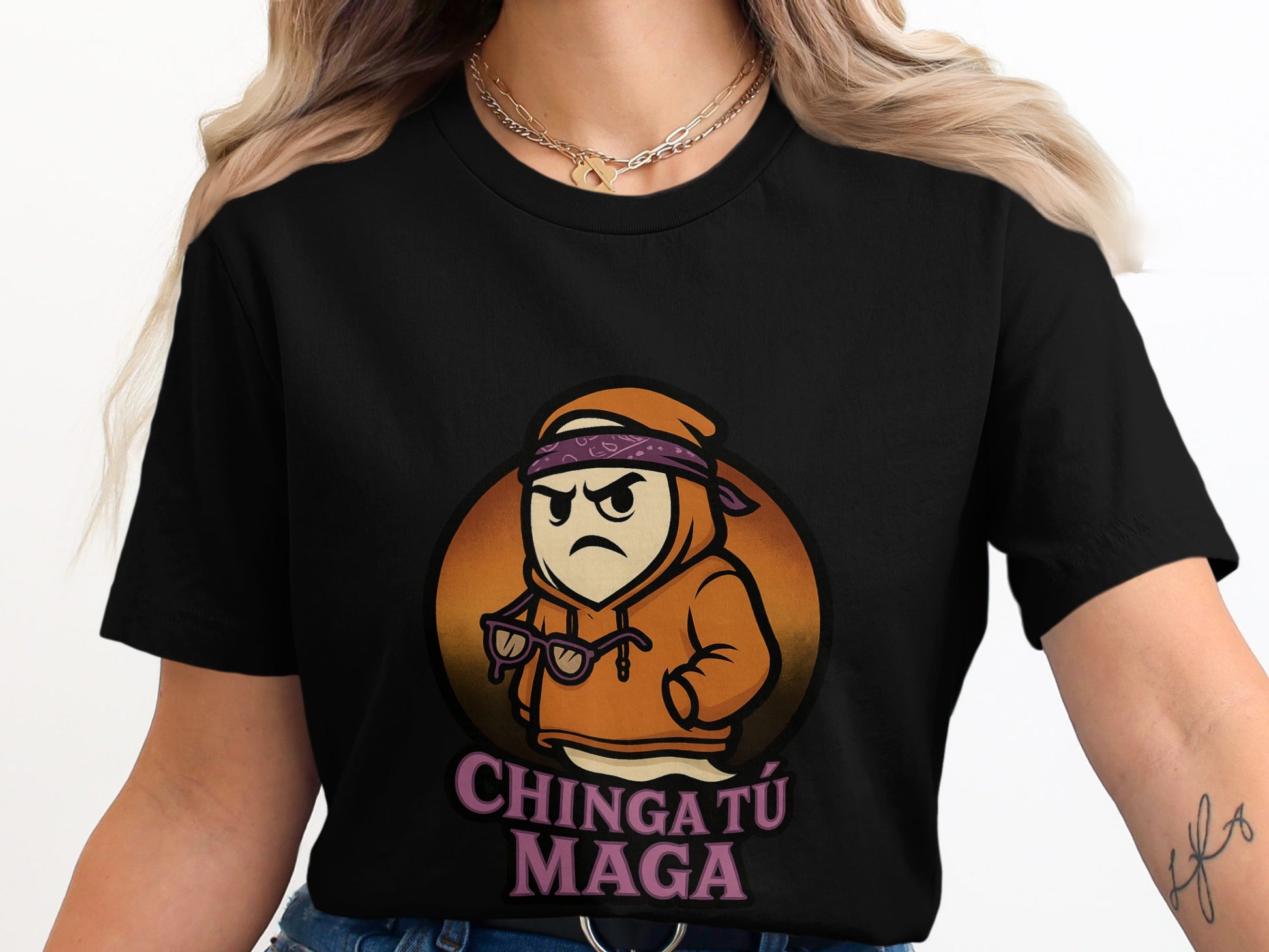 Chingatú Magá Graphic Cartoon Style T-shirt product