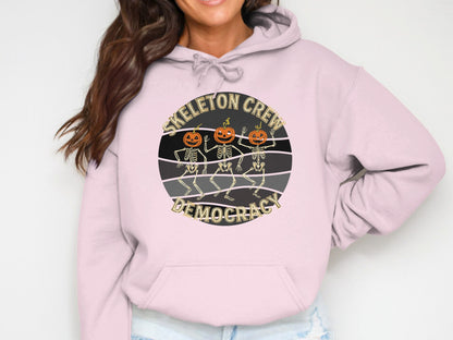 Skeleton Crew Democracy Design Hoodie Product