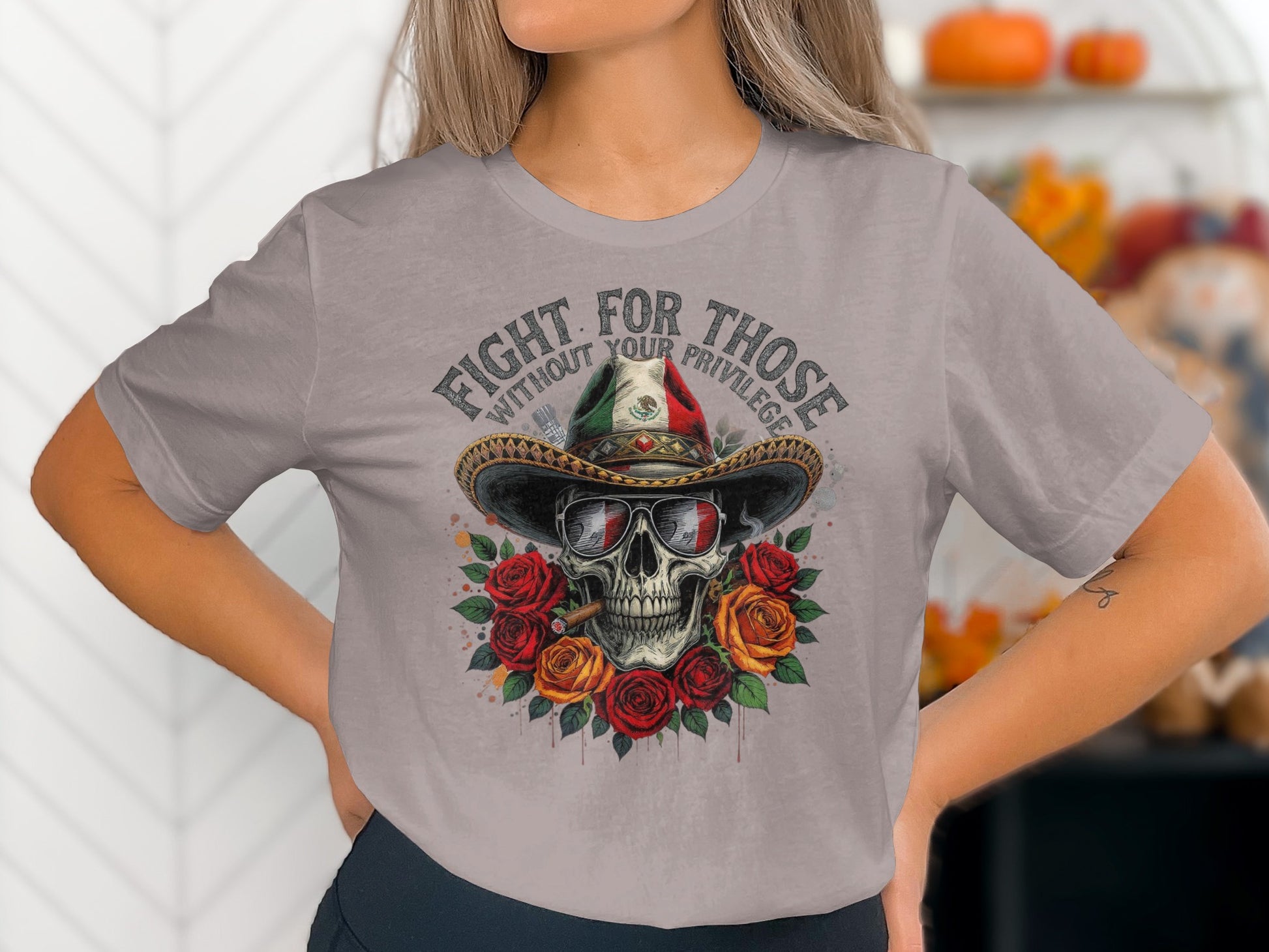 Fight for Those Without Your Privilege Graphic Shirt