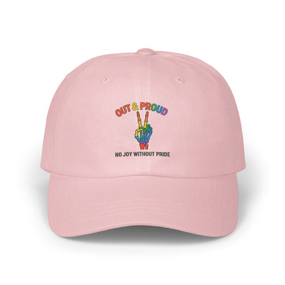 Out and Proud No Joy Without Pride Hat product