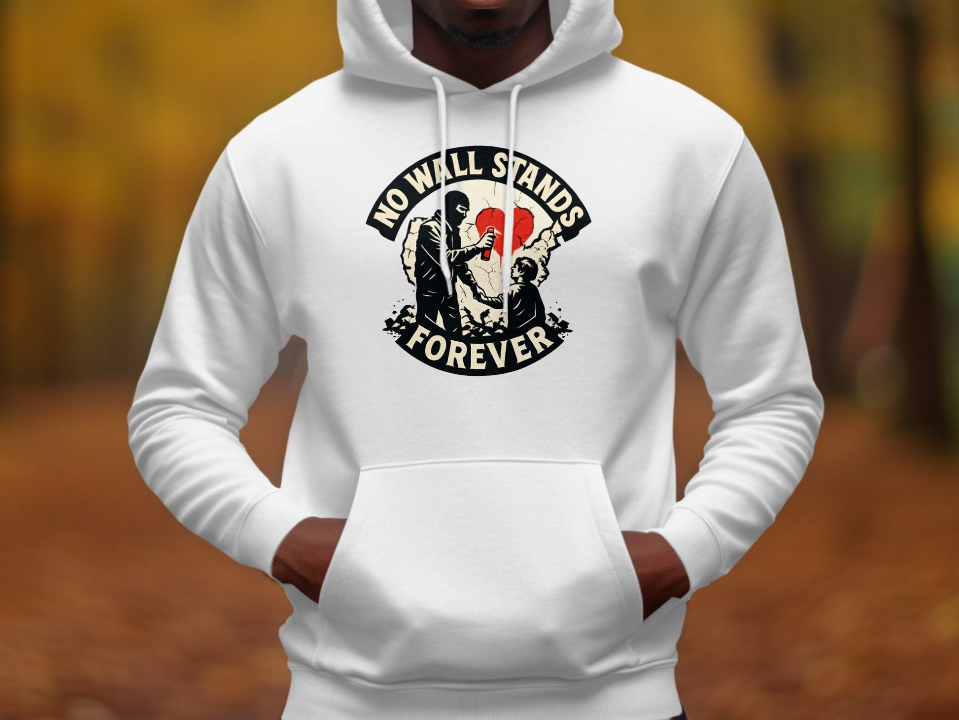 No Wall Stands Forever Statement Hoodie product