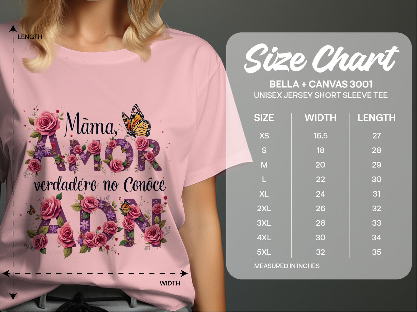 Mamá AMOR verdadero no conoce ADN product type