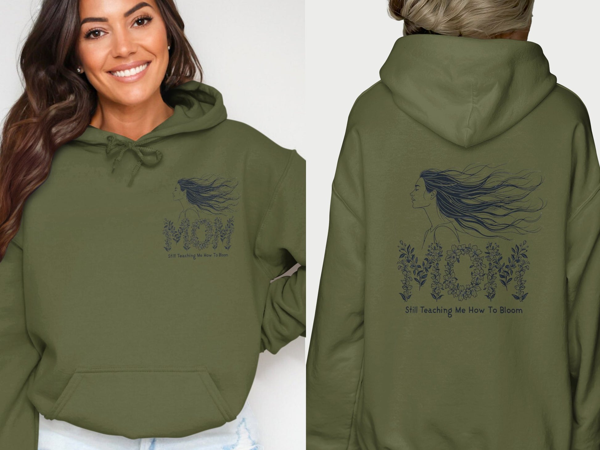 Mom Still Teaching Me How to Bloom Hoodie product