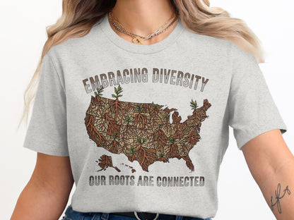 Embracing Diversity Our Roots Are Connected product type