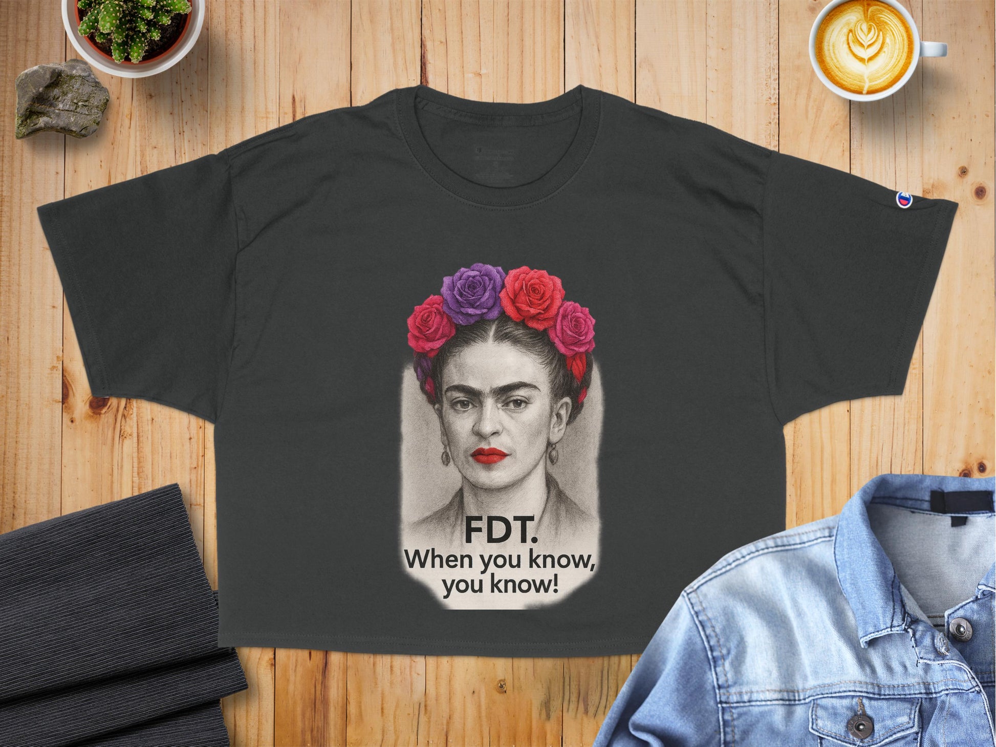Artistic Floral Portrait FDT Casual Wear product type