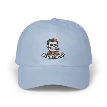Fuck Alcatrash Skull Emblem Embroidered Cap product