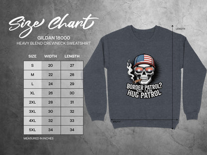 Border Patrol Nah I'm On Hug Patrol Sweatshirt product