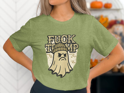 Angry Ghost Theme Graphic Tee product