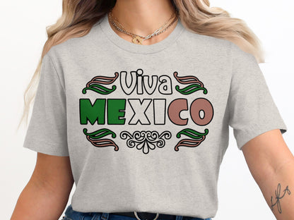Viva Mexico Graphic Print Short Sleeve T-Shirt product type