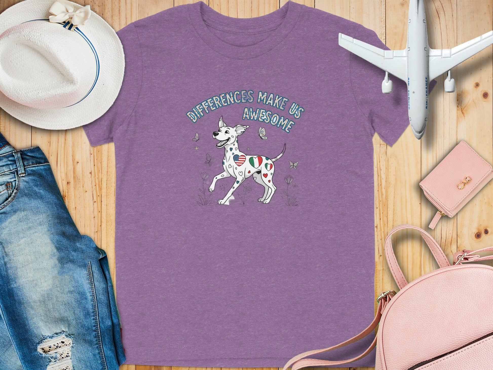 Differences Make Us Awesome Graphic T-Shirt