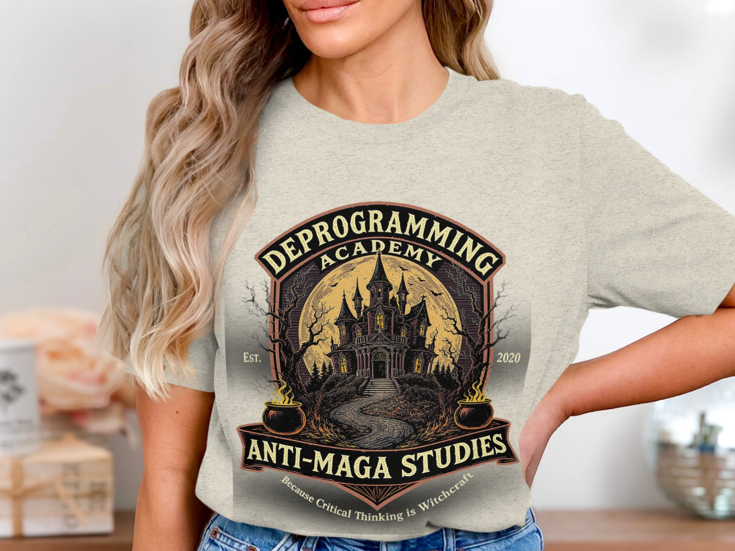 Deprogramming Academy Anti-MAGA Studies T-Shirt product type