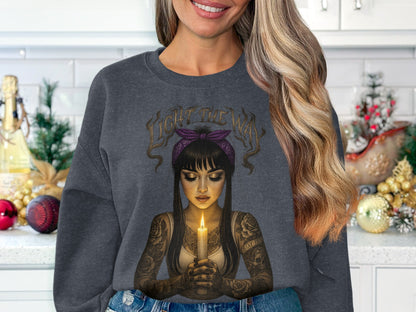 Light the Way Graphic Sweatshirt product type