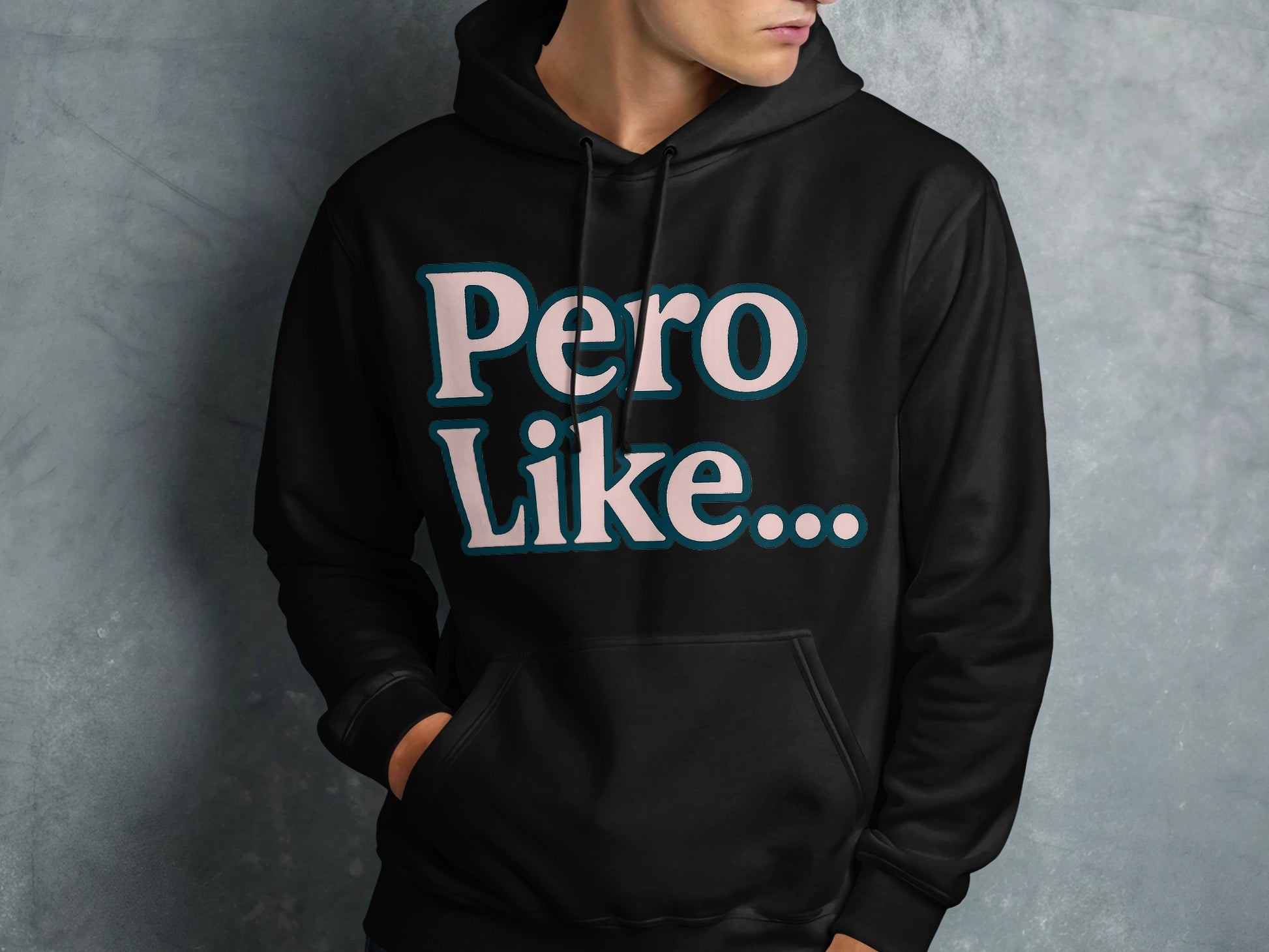 Pero Like Statement Hoodie Casual Wear product type
