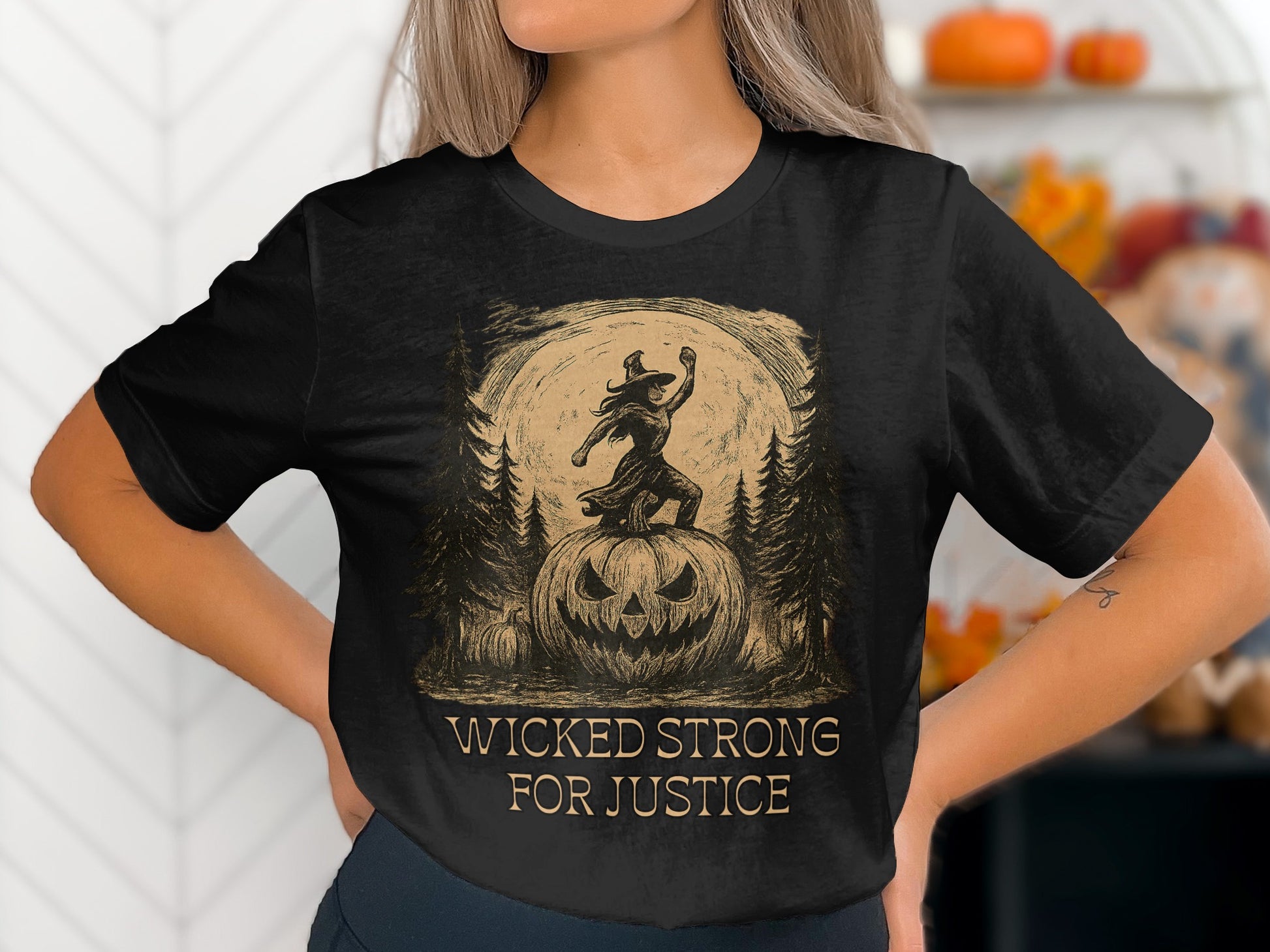 Wicked Strong for Justice Halloween T-Shirt product type
