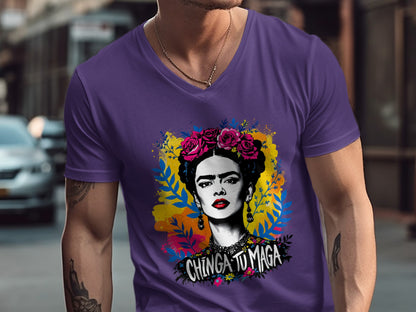 Chinga Tu Maga Frida Kahlo Graphic T-Shirt