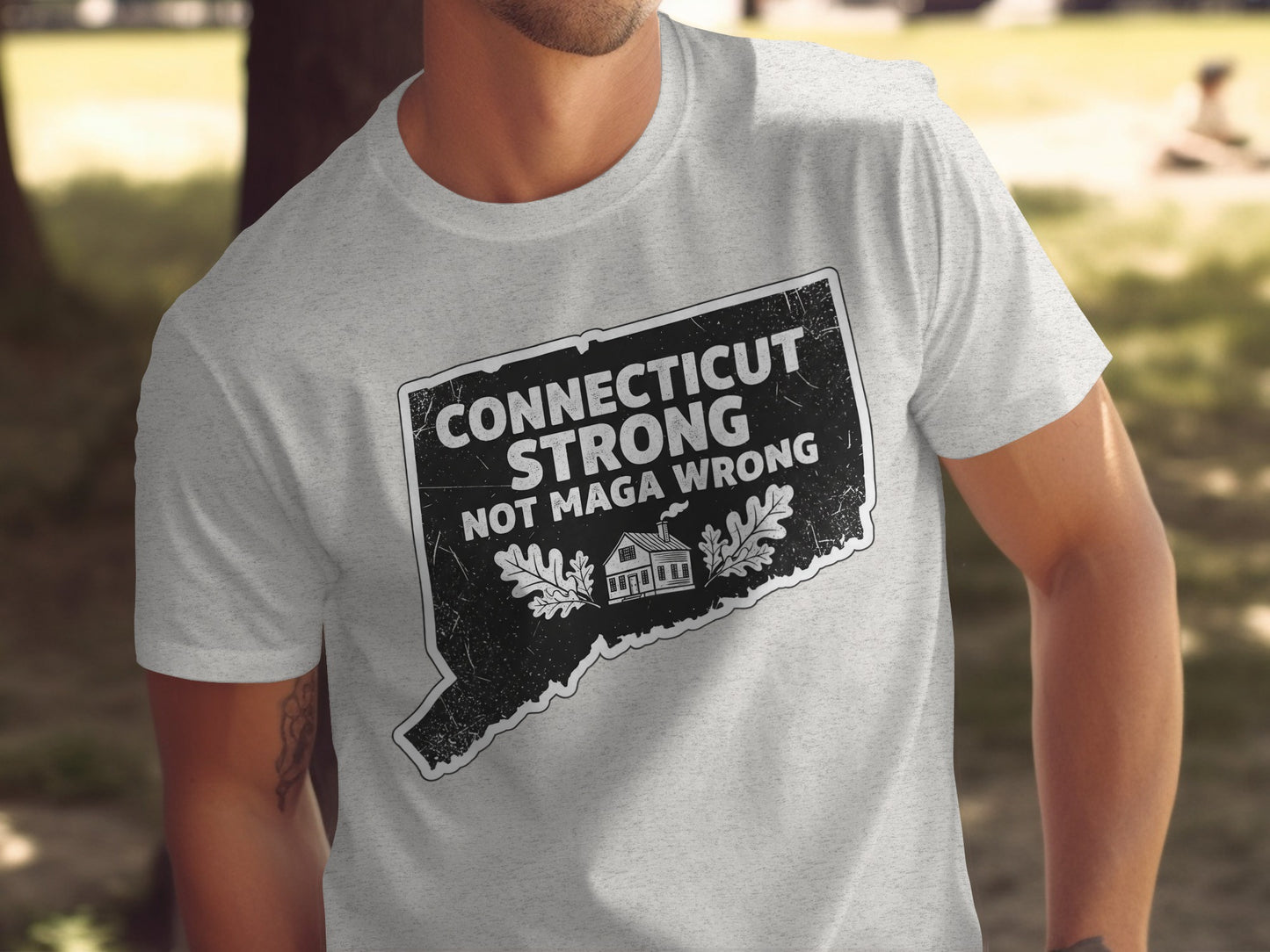 Connecticut Strong Not Maga Wrong T-shirt product type