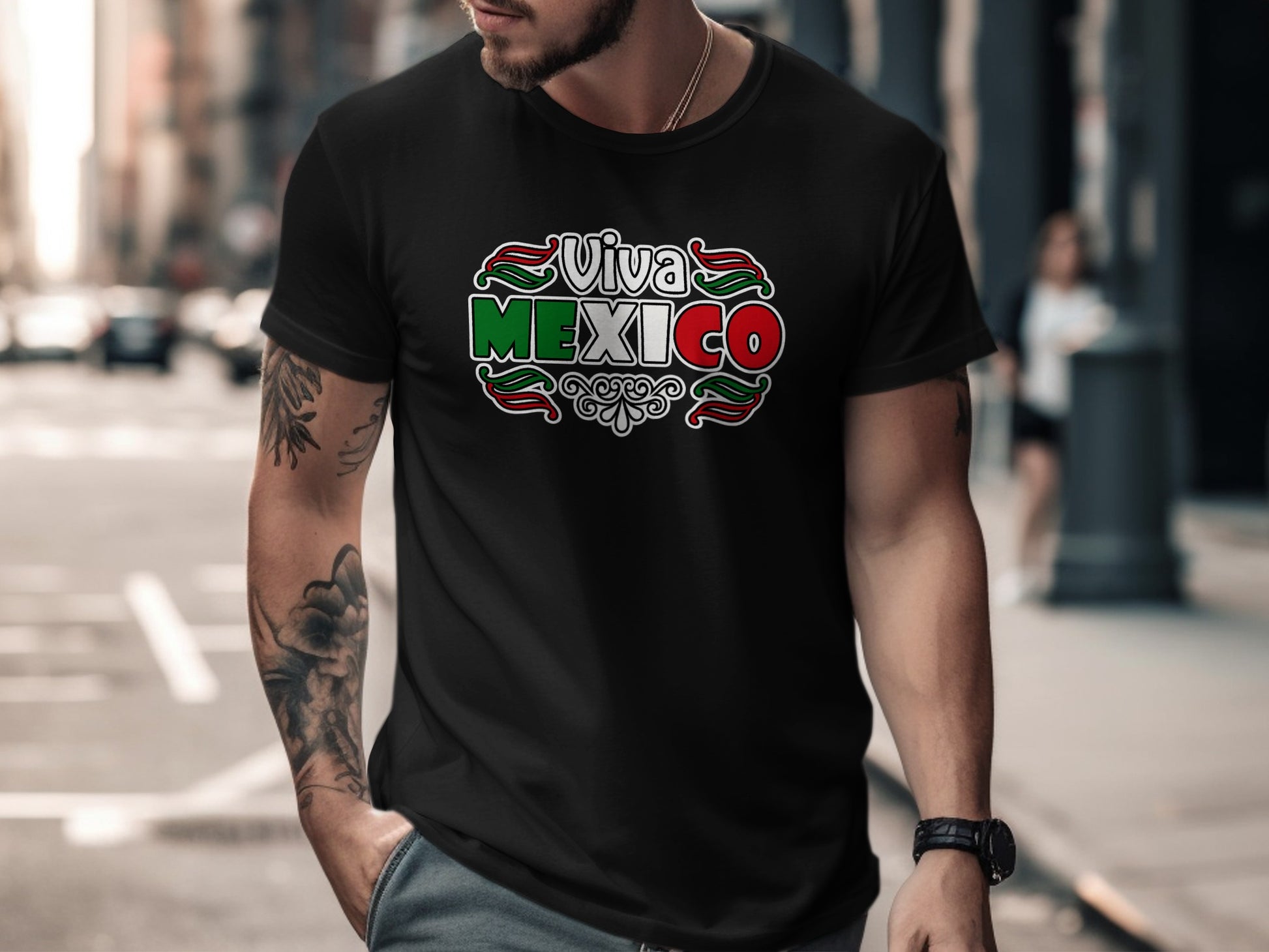 Viva Mexico Bold Graphic Tee Shirt product type