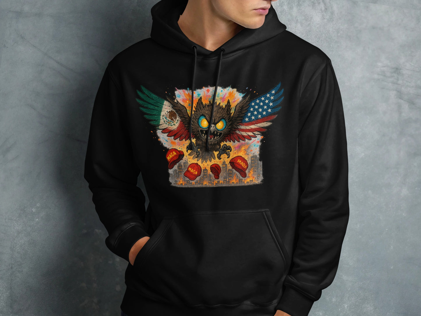 American Eagle Graphic Hoodie Stylish Product