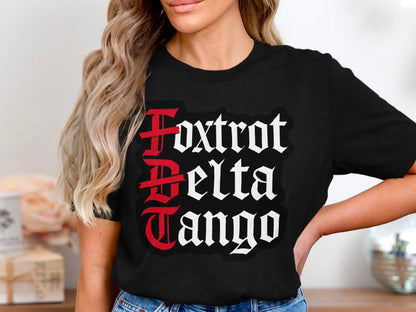 Foxtrot Delta Tango Graphic Tee Shirt product